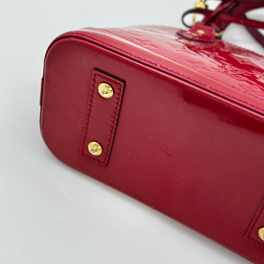 Louis Vuitton Patent Leather Alma BB Shoulder Bag - Picture 7 of 16